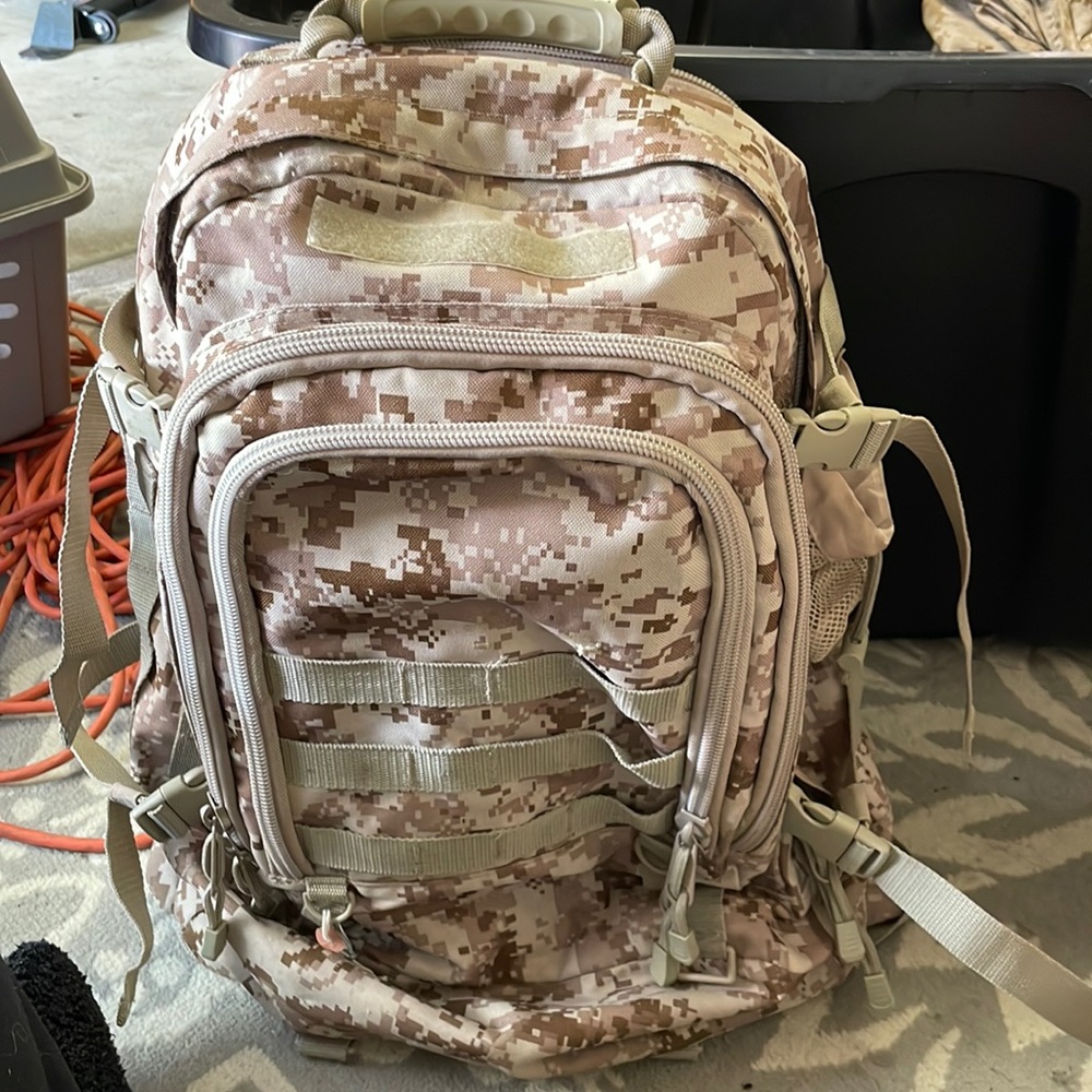 Marine corps desert backpack